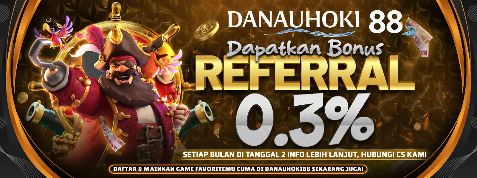 BANNER DANAUHOKI88 8